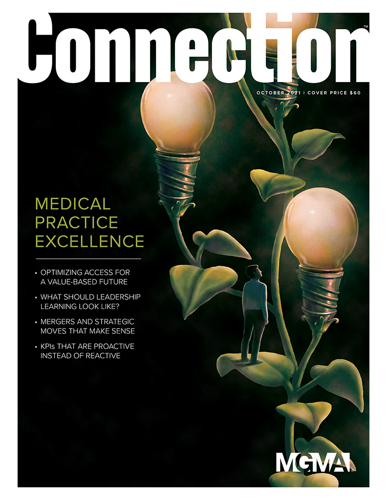October 2021 MGMA Connection magazine