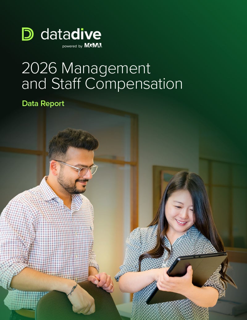 2026 MGMA Management and Staff Compensation Data Report